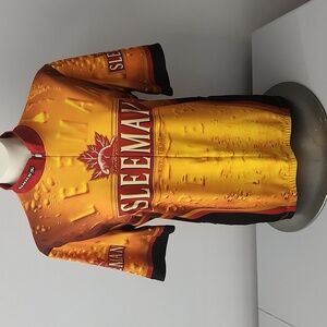 Vintage Sugoi Sleeman Cycling Jersey Beer Made  in Canada Large